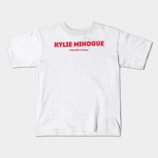 Kylie Minogue - Impossible Princess Kids T-Shirt